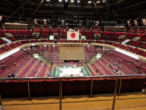 Can’t forget about the Sumo tournament held in Tokyo. Its an incredible arena with so much tradition put into the games. (Notice the bottom few rows are “box seats” with only a square pad for you to sit on, “Japanese Styyyyle”)
